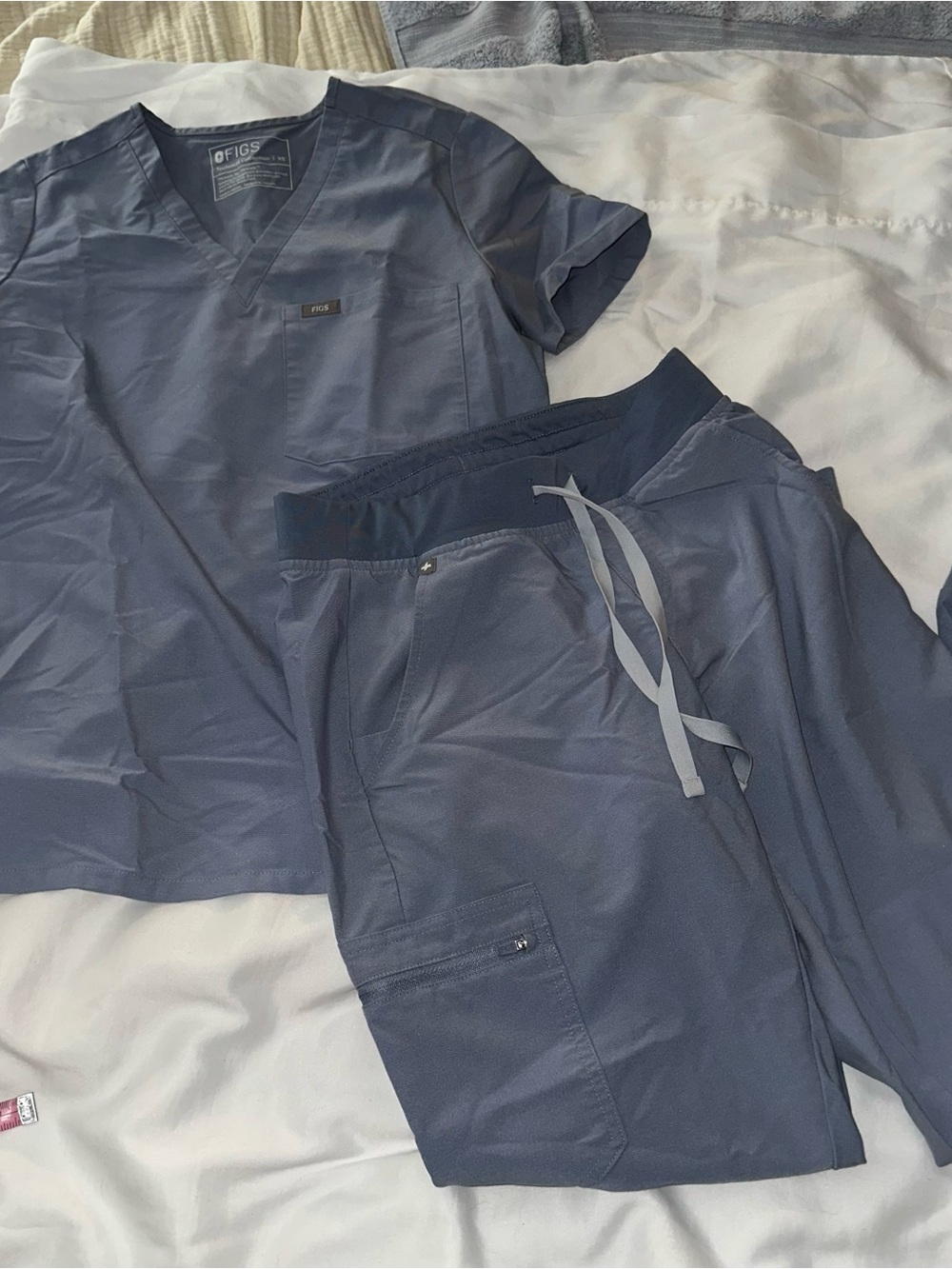 Blue Scrub Set